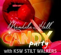 CANDY Party with KSW STILT WALKERS (Moscow) (дискотека)